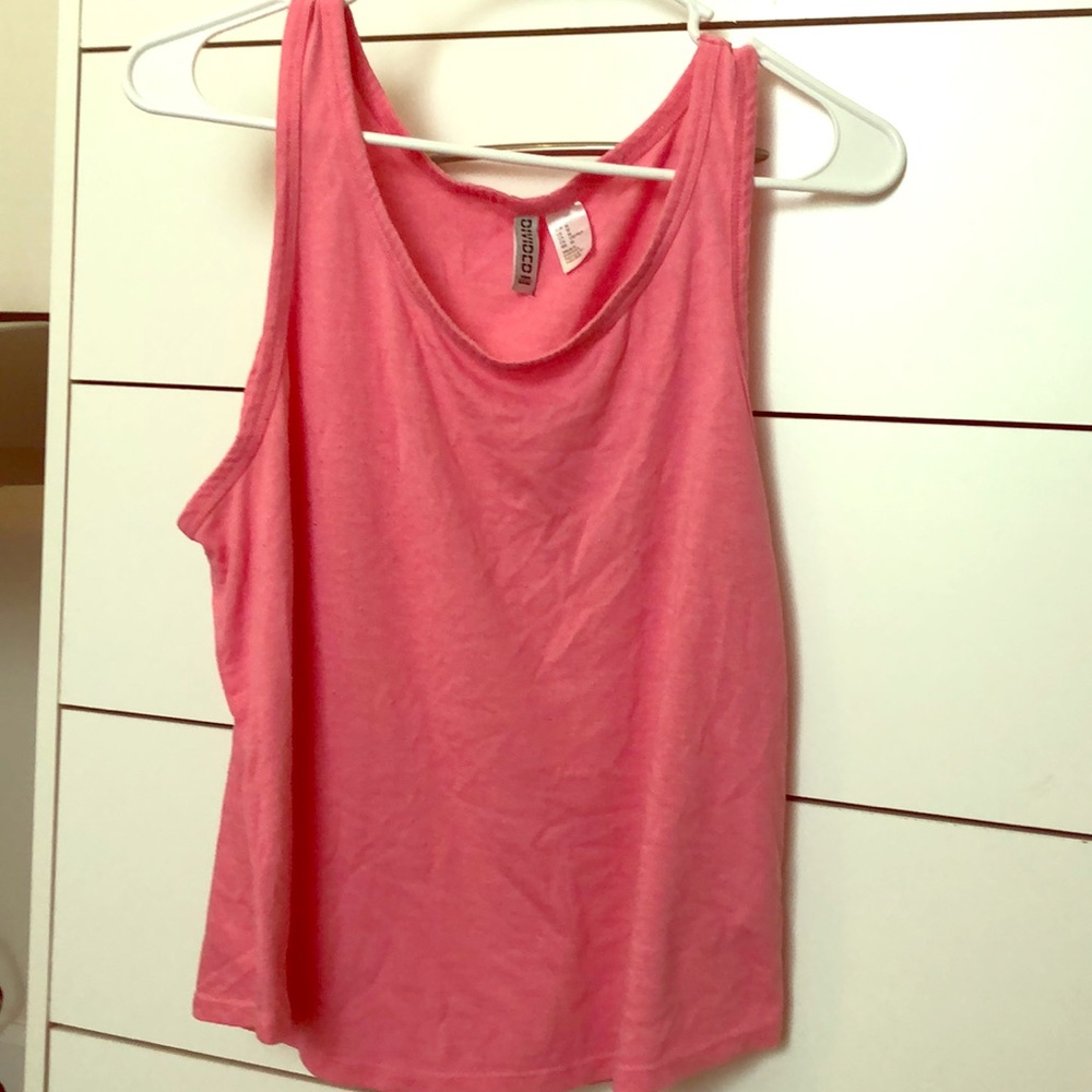 Pink crop top